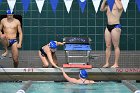 Swimming vs USCGA  Wheaton College Swimming & Diving vs US Coast Guard Academy. - Photo By: KEITH NORDSTROM : Wheaton, Swimming, Diving